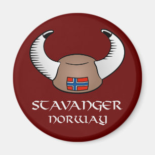 Aimant Stavanger Norvège Viking Casquette