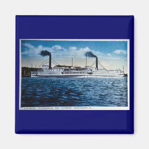 Aimant Steamers Ticondéroga et Vermont, Burlington, VT