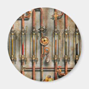 Aimant Steampunk - Le collecteur de lubrification