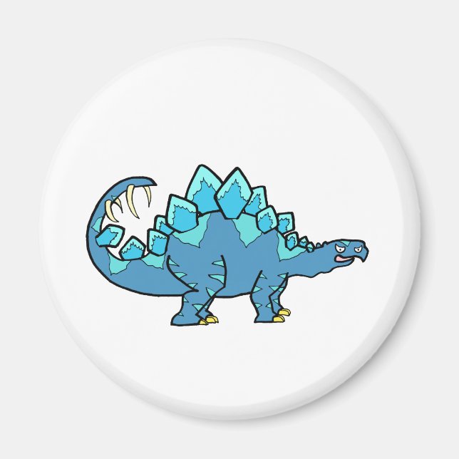 Aimant Stegasaurus bleu (Devant)