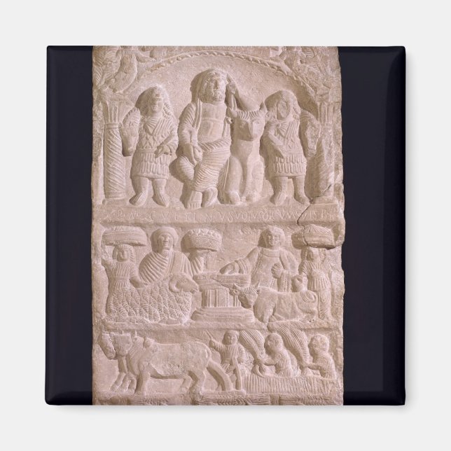 Aimant Stela votive dédiée à Sature (Devant)