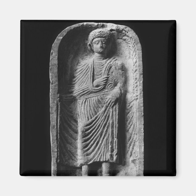 Aimant Stèle funéraire d'un homme, découverte à Palmyre (Devant)