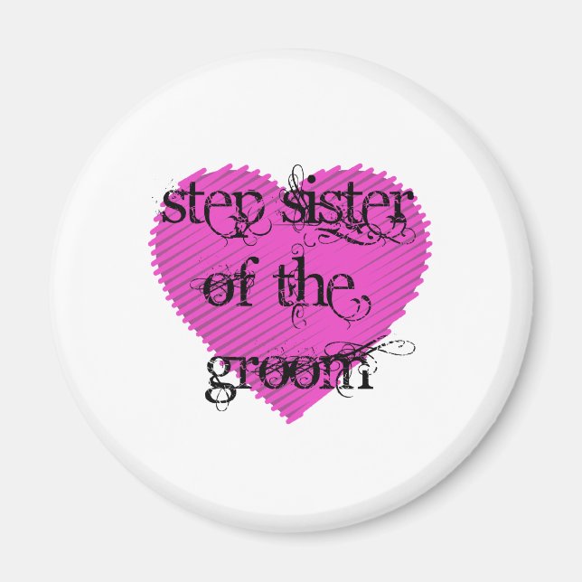 Aimant Step Sister of the Groom (Devant)