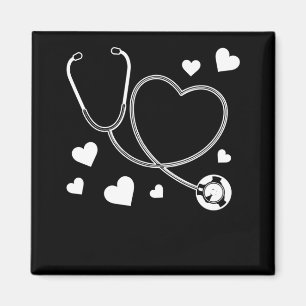 Aimant Stethoscope Nurse Love Hospital