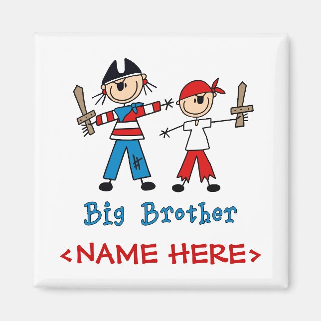 Aimant Stick Pirates Big Brother (Devant)
