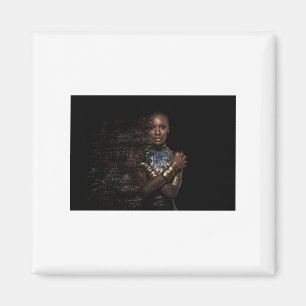 Aimant Sticker à dispersion de la reine noire