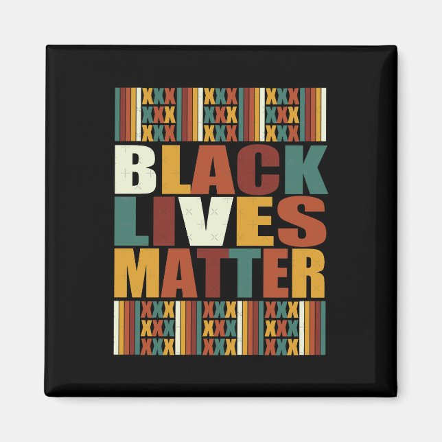 Aimant Sticker Black Lives (Devant)