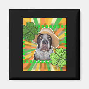 Aimant Sticker pour chien St. Patrick