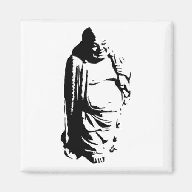 Aimant stickers-asie-bouddha- (Devant)