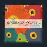 Aimant Stickers de mariage Gerber Daisy ou Personnaliser<br><div class="desc">Gerber Daisy Wedding Invitations and Response Cards - Gerber Daisy Wedding Invitations and Response Cards -</div>
