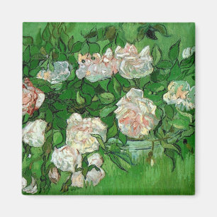 Aimant Still Life : Roses roses par Vincent van Gogh