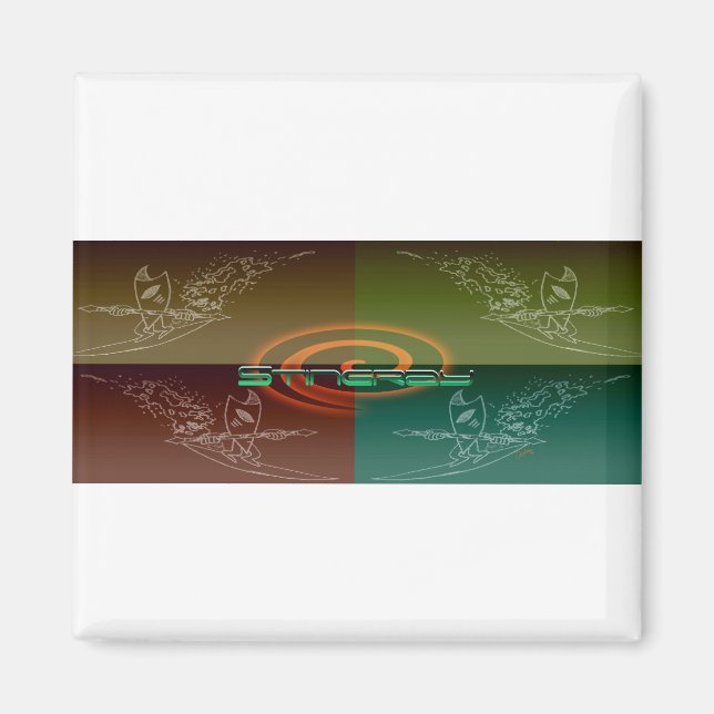 Aimant Stingray (Devant)