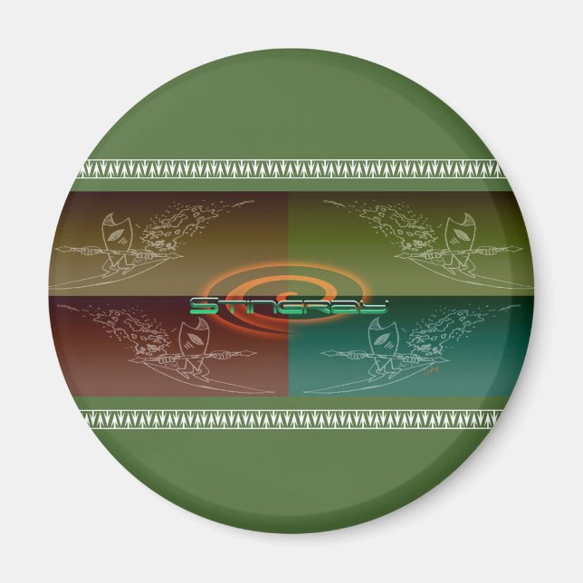 Aimant Stingray (Devant)