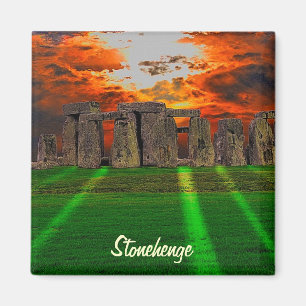 Aimant Stonehenge Celtic Standing Stones en Grande-Bretag