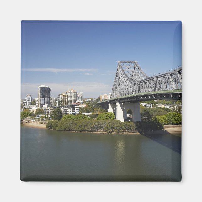 Aimant Story Bridge, Brisbane River et Kangaroo (Devant)