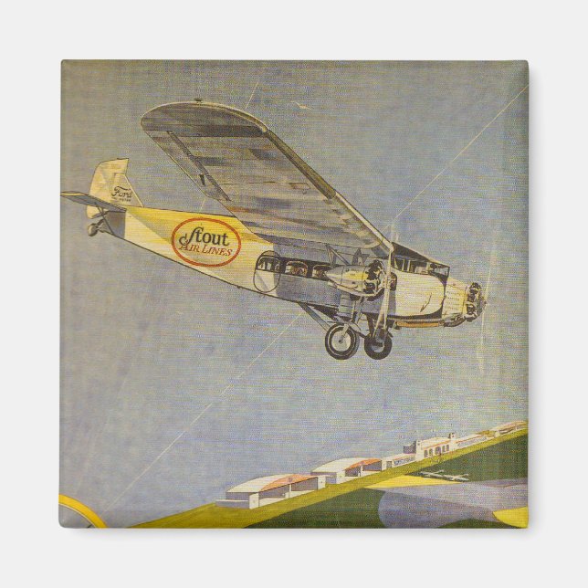 Aimant Stout Airlines (Devant)