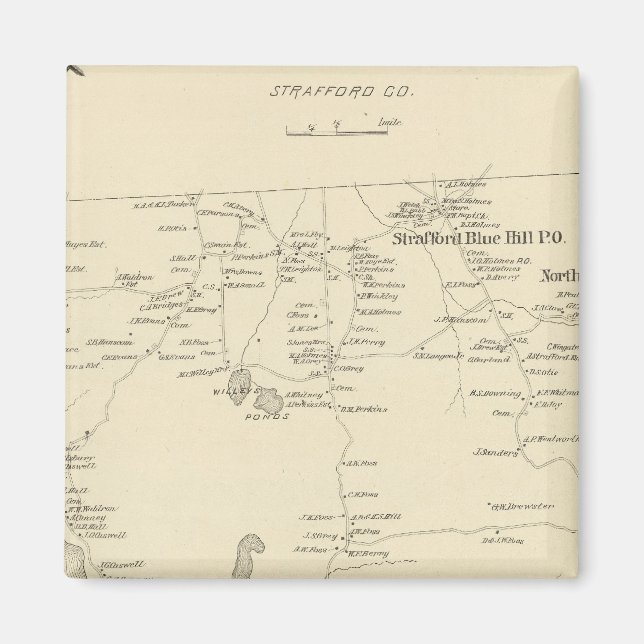 Aimant Strafford, Strafford Co. (Devant)