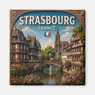 Aimant 🏰 Strasbourg France Canal Historique