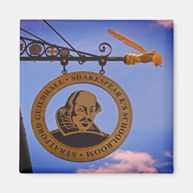 Aimant Stratford Guildhall Shakespeare's School Room (Devant)