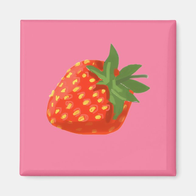 Aimant Strawberry (Devant)
