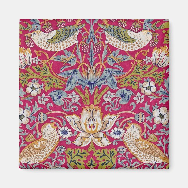 Aimant Strawberry Thief, William Morris (Devant)