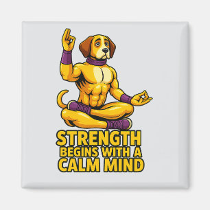 Aimant Strength Begins with a Calm Mind