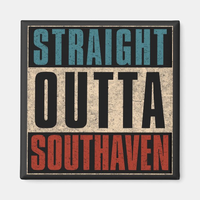 Aimant Stright Outta Southaven Mississippi MS (Devant)