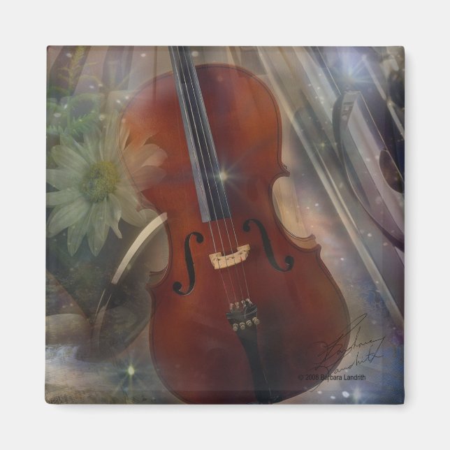 Aimant Strike a Chord avec ce magnifique design musical (Devant)