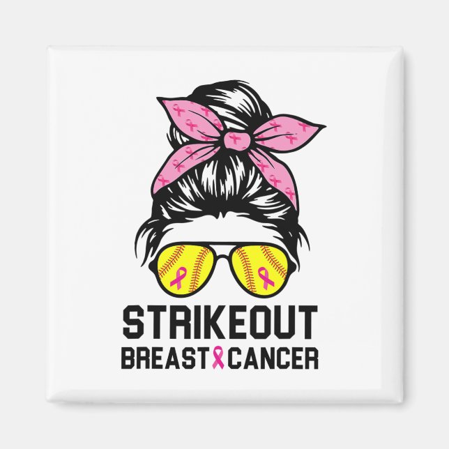 Aimant Striout Breast Cancer Sensibilisation Softbyll Mam (Devant)