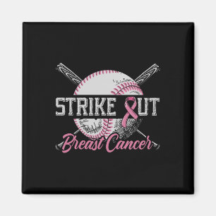 Aimant Striout Cancer du Sein Baseball Cancer du Sein Aw