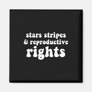 Aimant Stripes Et Droits De Reproduction Pro Choix