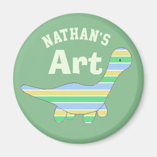 Aimant Stripy dinosaure