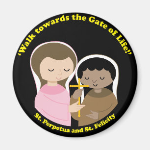 Aimant Sts. Perpetua et félicité