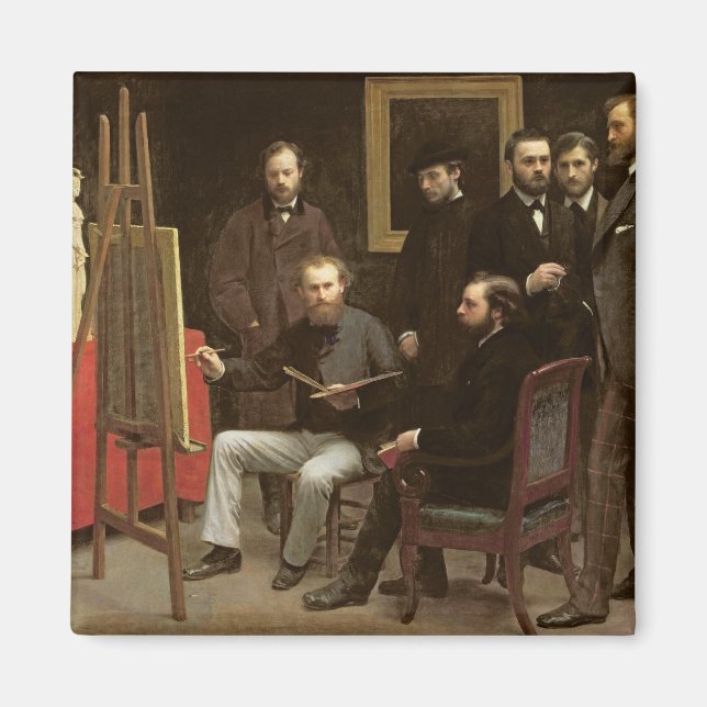 Aimant Studio à Batignolles, 1870 (Devant)