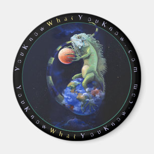 Aimant Stupéfaction de l'iguane