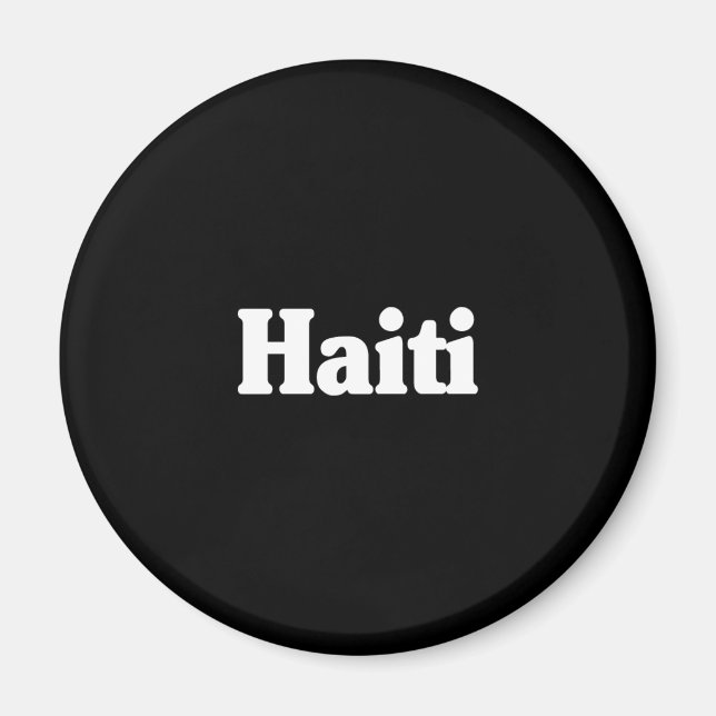 Aimant Style classique Haïti (Devant)