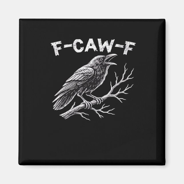 Aimant Style créatif F-Caw-F (Devant)