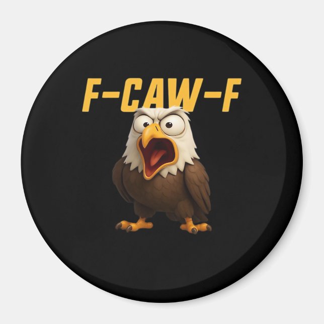 Aimant Style Créatif F-Caw-F Drôle F-Caw-F Gear (Devant)