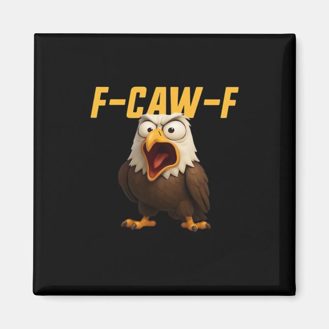 Aimant Style créatif F-Caw-F drôle F-Caw-F Gear (Devant)
