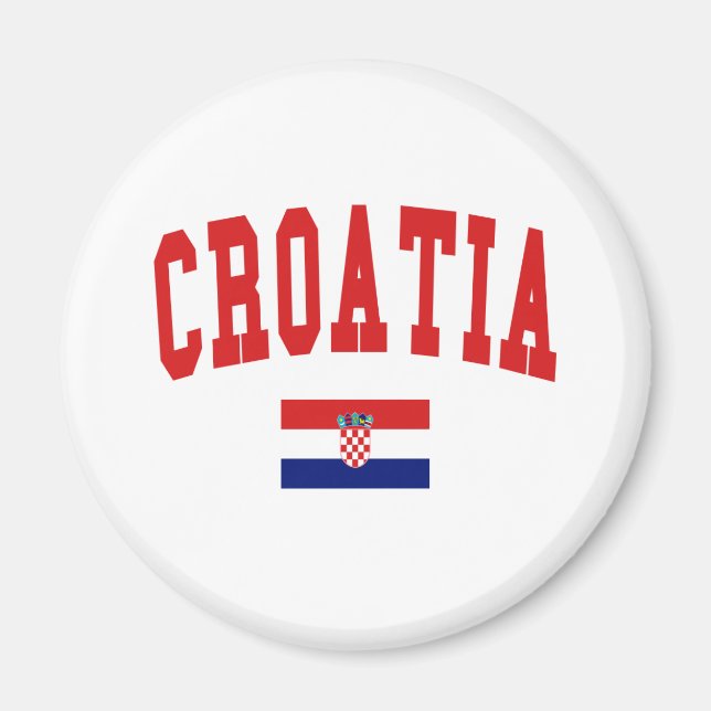 Aimant Style Croatie (Devant)