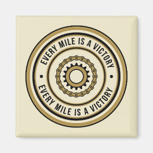 Aimant Style de réussite de distance de moto