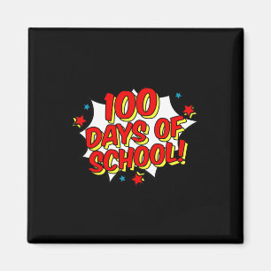 Aimant Style Joyeux 100ème 100 Jours D'École