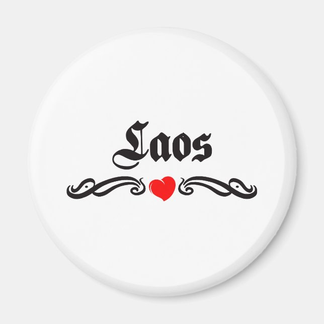 Aimant Style tatouage au Kenya (Devant)