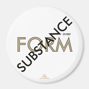 Aimant "Substance sur formulaire"