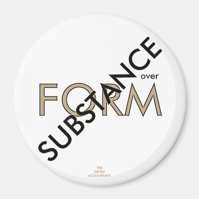 Aimant "Substance sur formulaire" (Devant)