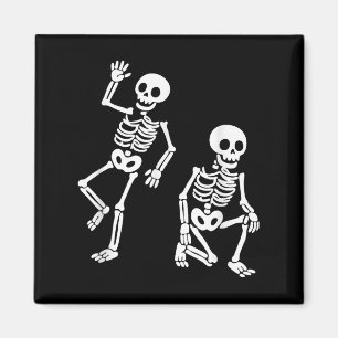 Aimant Subtil message caché anti Trump Danser Squelette