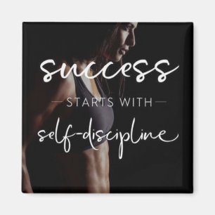 Aimant Succès Et Discipline - Motivation De La Salle De S