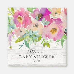 Aimant Succulents rustiques Douche Florale Favoriser l'ai