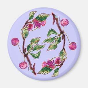 Aimant Succursale de cerise