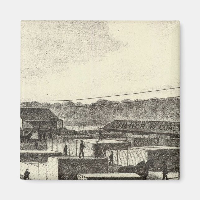 Aimant Succursale, Princeton Lumber & Improvement Co (Devant)